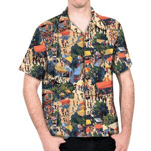 2025 Official New Orleans Jazz and Heritage Festival button down